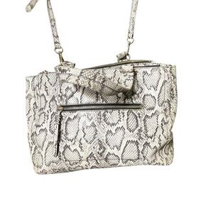Cole Haan Ellie Leather Snakeskin Purse